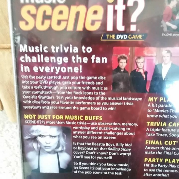 Music Scene It? Trivia DVD Game 2006 - Picture 3 of 4
